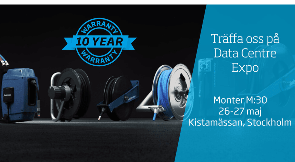 Träffa Nederman på Data Centre Expo på Kistamässan i Stockholm, monter M:30