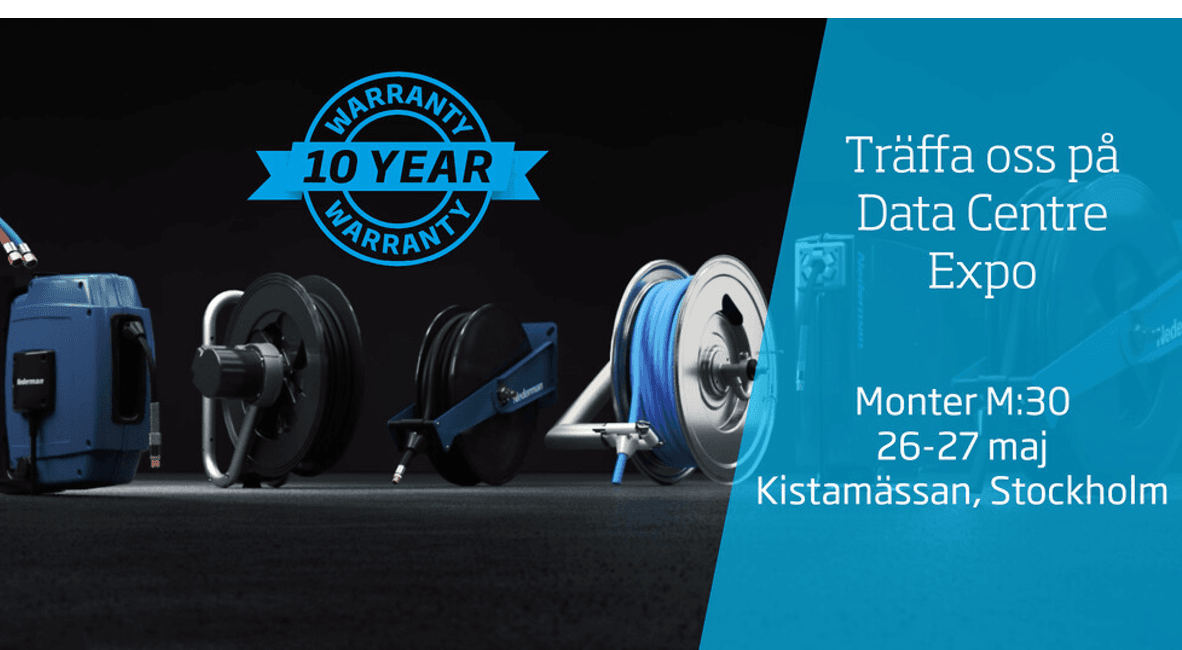 Träffa Nederman på Data Centre Expo på Kistamässan i Stockholm, monter M:30