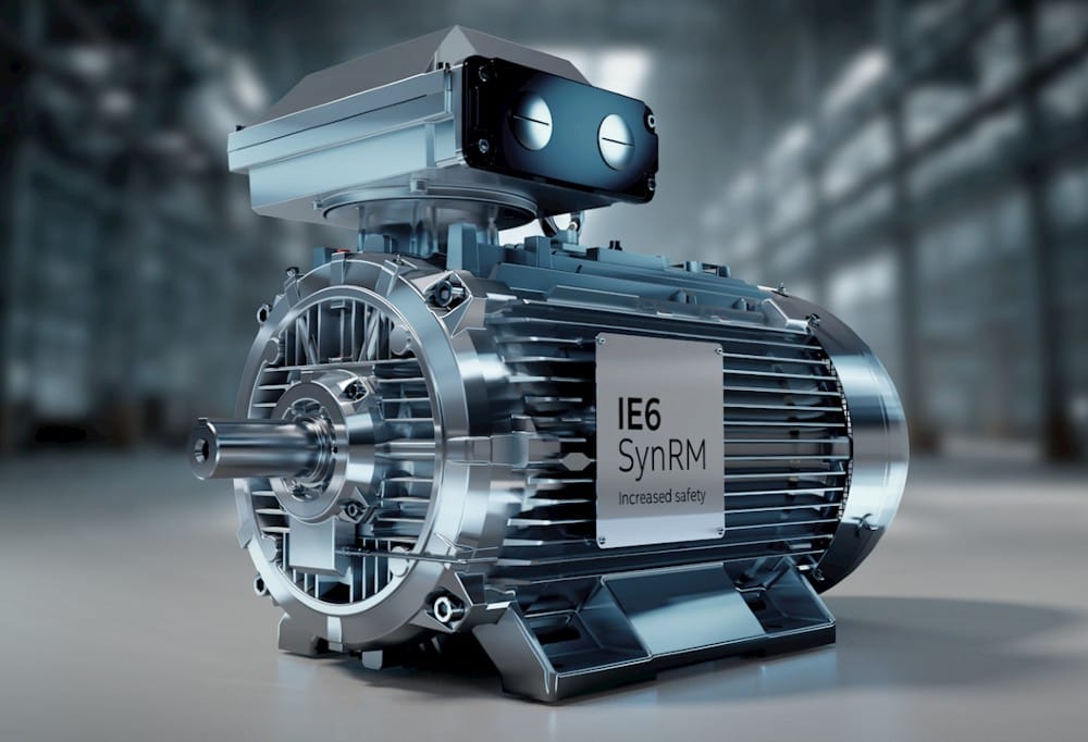 IE6 Synchronous reluctance (SynRM) motor Increased safety för zon 1 och 2