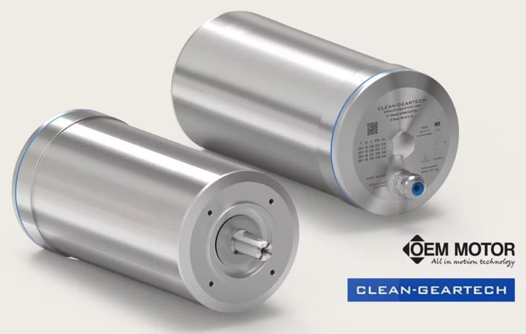 Cleangeartech stärker OEM Motors erbjudande inom hygieniska drivlösningar