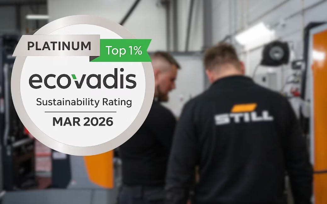 STILL bland de främsta globalt – platinumnivå i EcoVadis hållbarhetsbedömning
