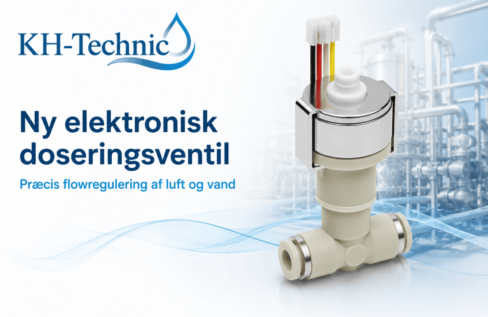 elektronisk doseringsventil