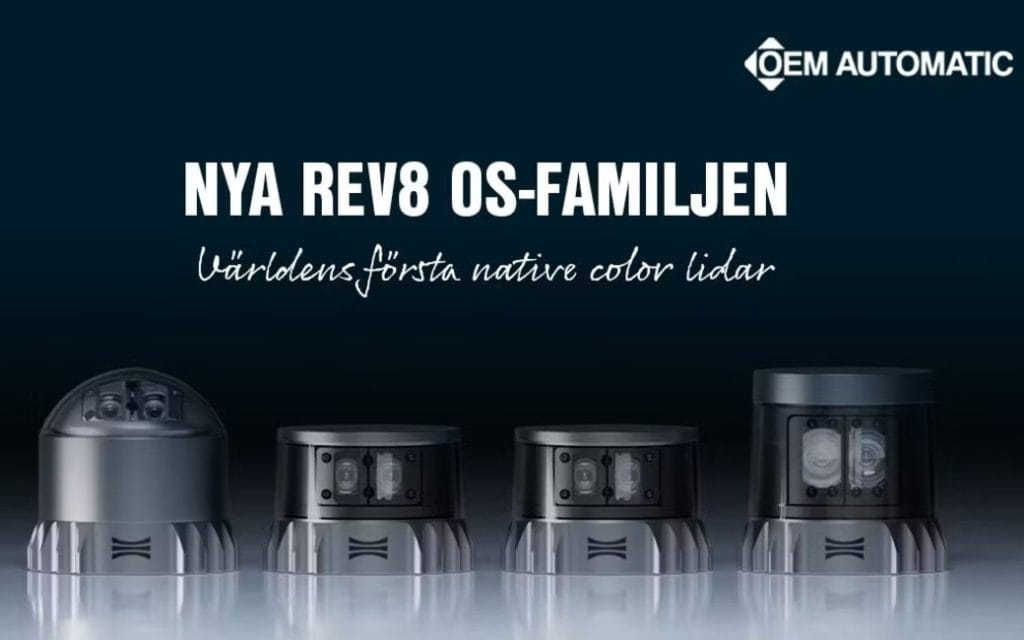 Native Color LiDAR öppnar nya möjligheter för automation och AI