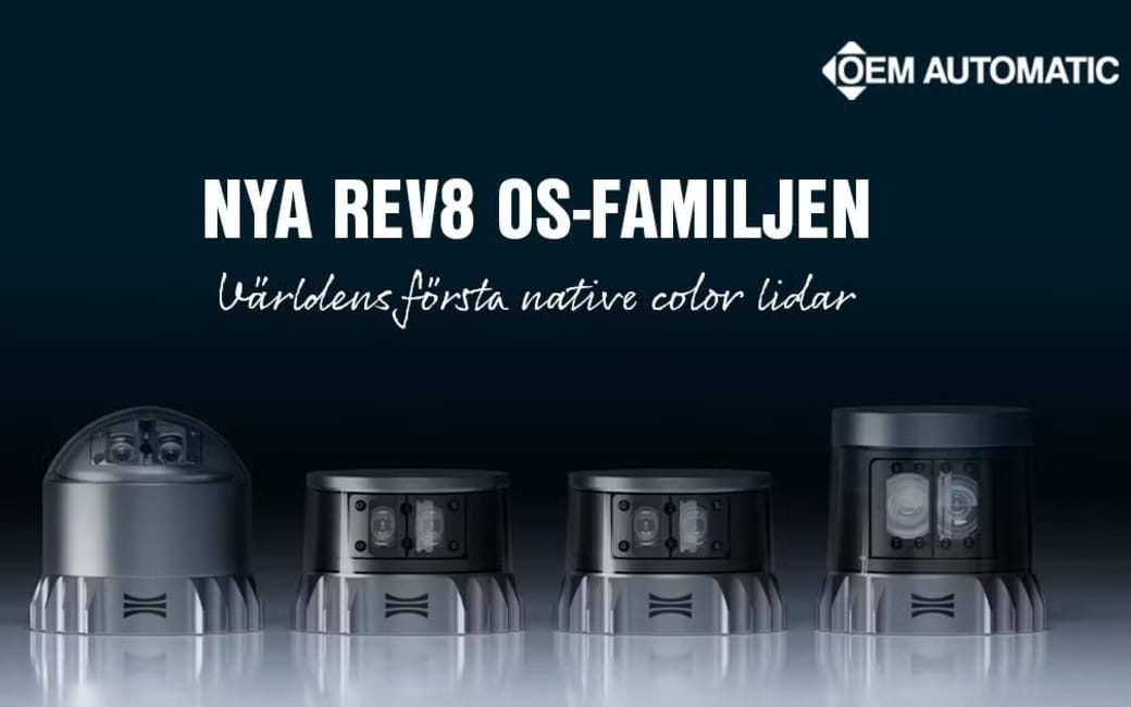 Native Color LiDAR öppnar nya möjligheter för automation och AI