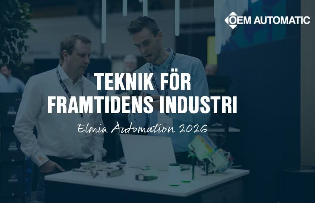 Många besökare till OEM Automatics monter på Elmia Automation 2026
