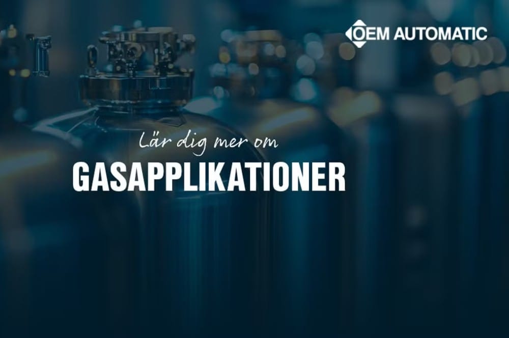 Rätt komponentval ger säkrare och mer stabila gasprocesser