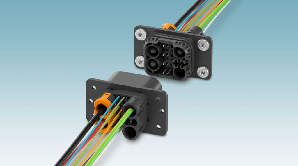 Kontakten stöder kraftledarareor från 6 till 25 mm², vilket gör den flexibel för olika typer av installationer.