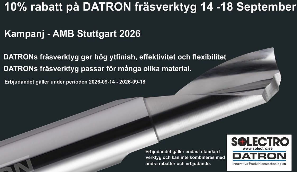 DATRON CNC-fräsverktyg för effektiv och högkvalitativ bearbetning ﻿
