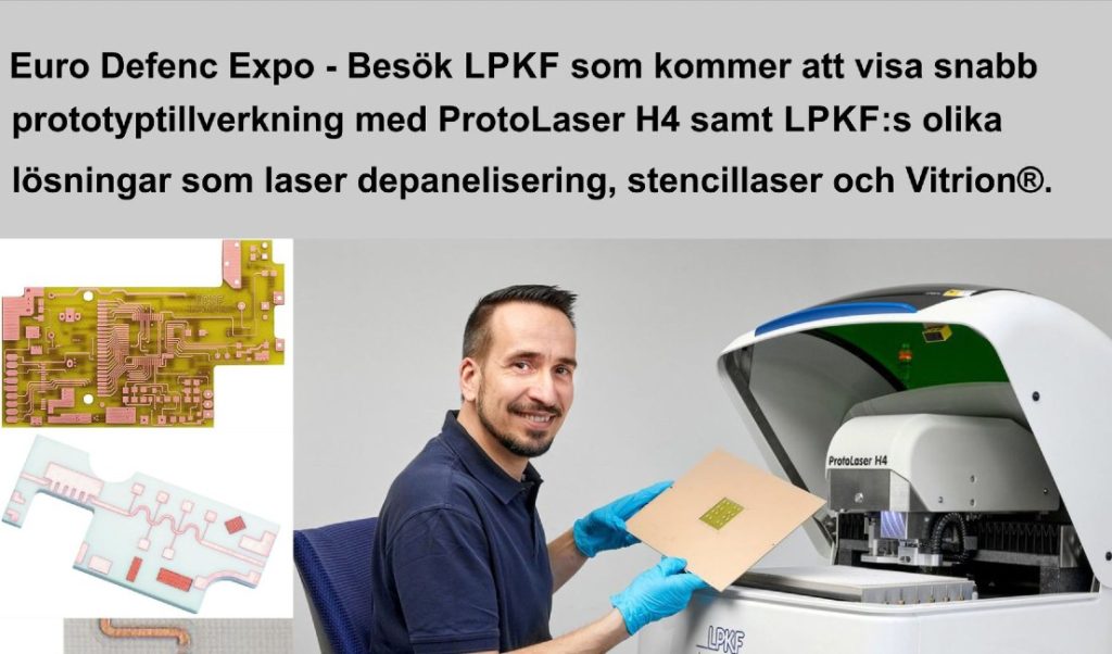 Ta labbet till nästa nivå! LPKF lasersystem ger snabb bearbetning, brett materialutbud, tillförlitliga processresultat!