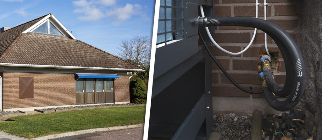 VTN frostskyddsventil installerad i "egen jord" i Reftele!