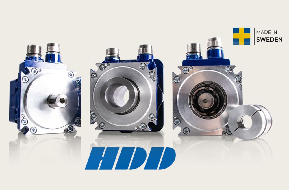 HDD Sweden – ultrakompakta servomotorer med svensk precision